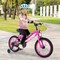 16/18 Inch LED Lighted Kids Bike with Training Wheels & Headlight